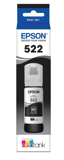 ventas de tinta EPSON 522 BLACK